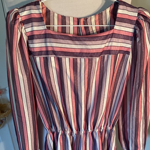 Vintage 1980s 80s Miss Joni of California Denim A-Line Jumper Dress Dead-stock / S/M